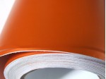 Oranžová matná metalická fólia